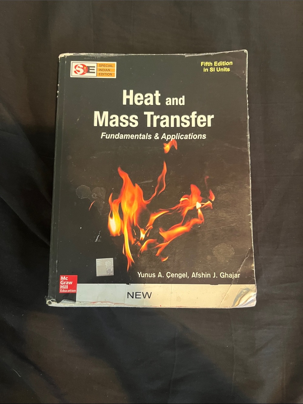 Heat and Mass Transfer Fundamentals & Applications 5th Edition In SI Units
